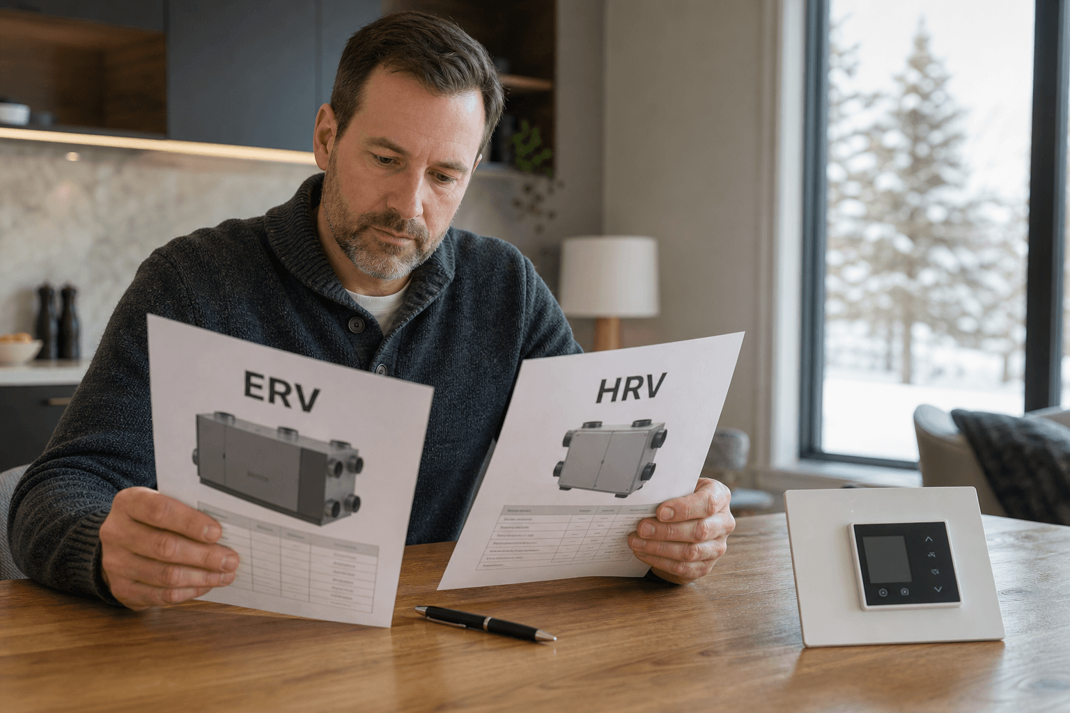 ERV vs HRV Comparison: Which Fits Your Ontario Home?